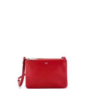 Celine Trio Crossbody Bag Leather Small #239601C93B